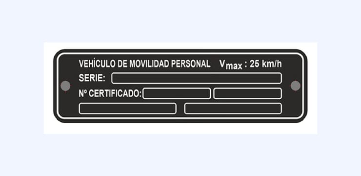 Número de certificado del patinete: qué es y dónde está